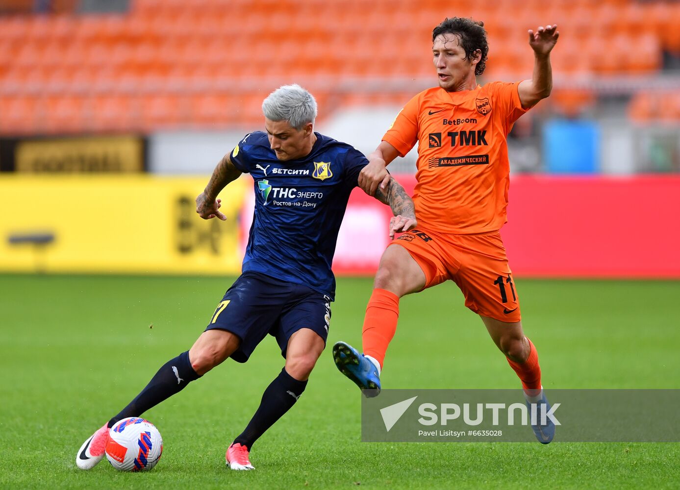 Russia Soccer Premier-League Ural - Rostov