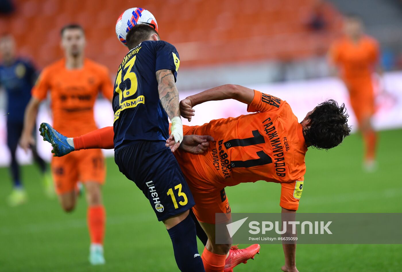 Russia Soccer Premier-League Ural - Rostov