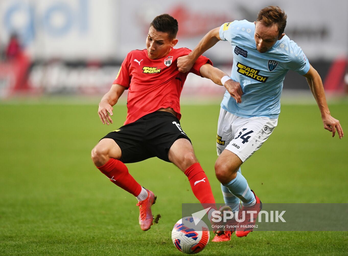 Russia Soccer Premier-League Khimki - Nizhny Novgorod