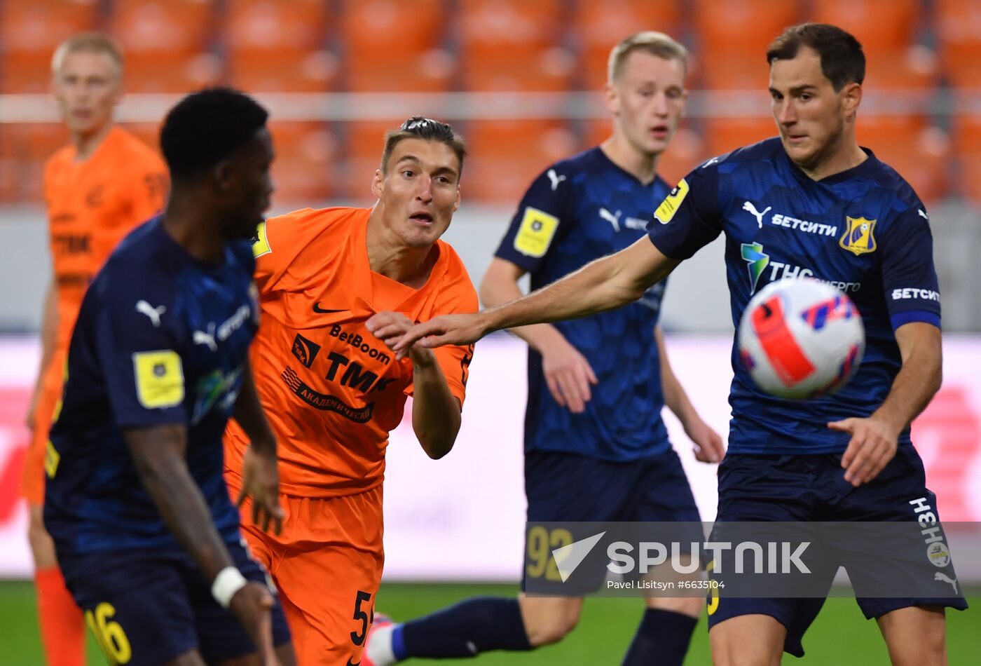 Russia Soccer Premier-League Ural - Rostov