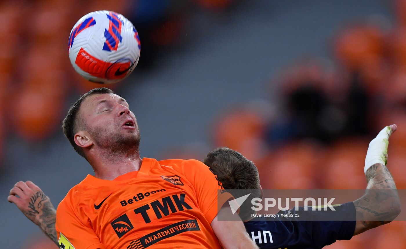 Russia Soccer Premier-League Ural - Rostov