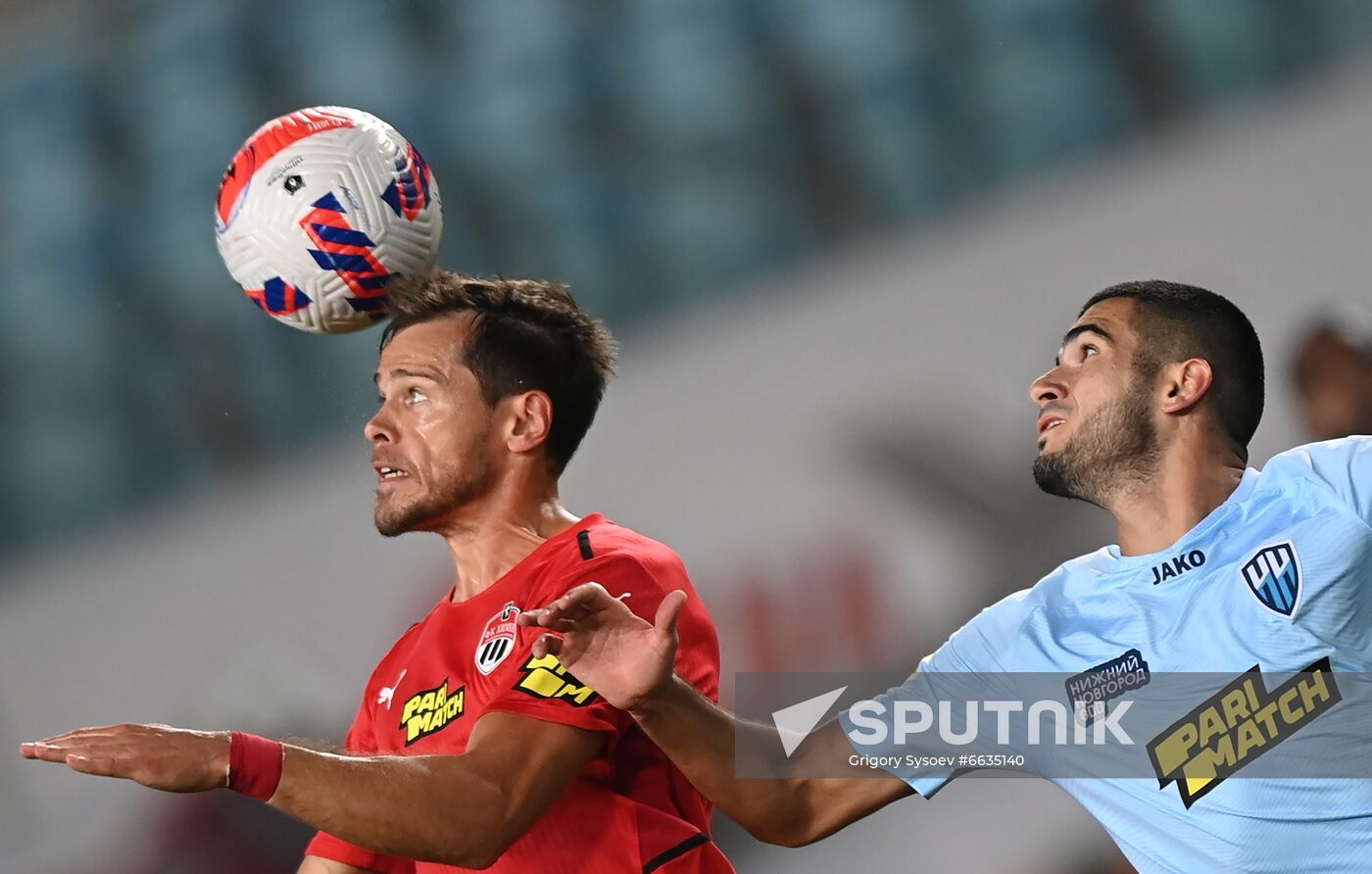 Russia Soccer Premier-League Khimki - Nizhny Novgorod