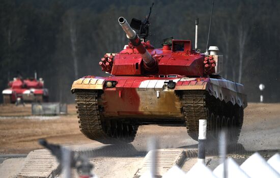 Russia Army Games Tank Biathlon