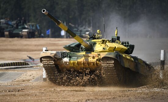 Russia Army Games Tank Biathlon