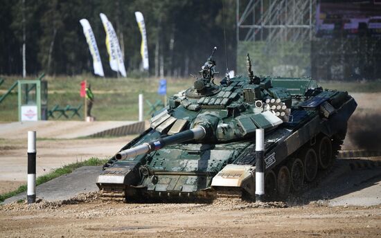 Russia Army Games Tank Biathlon