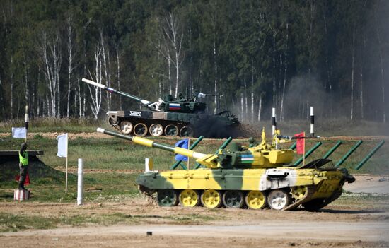 Russia Army Games Tank Biathlon
