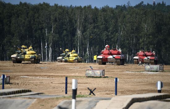 Russia Army Games Tank Biathlon