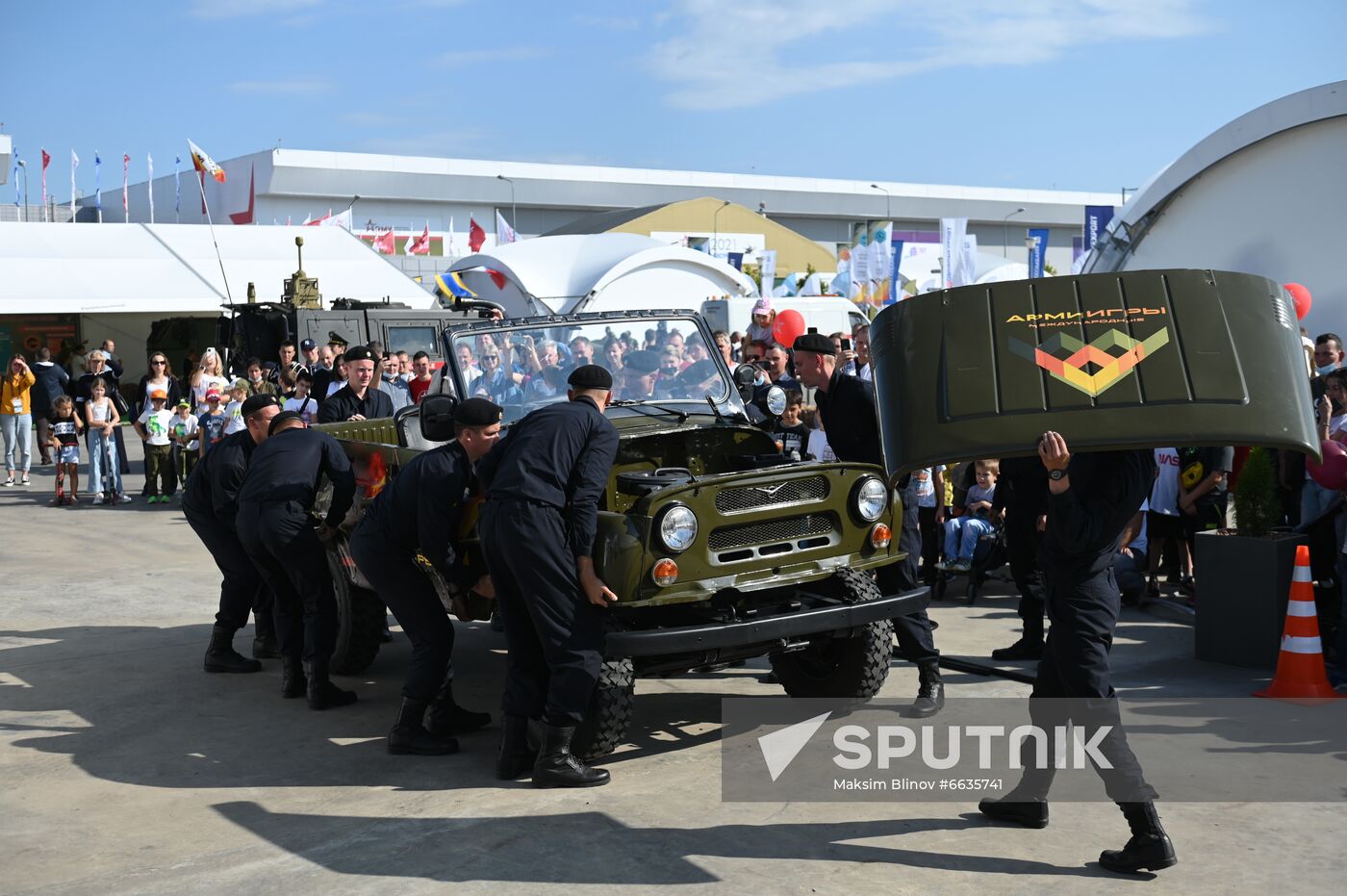 Russia Army Forum Closing