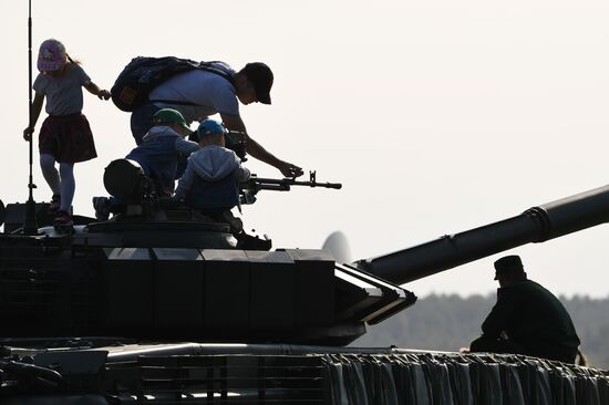 Russia Army Games Tank Biathlon