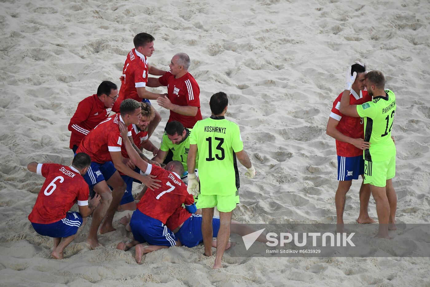 Russia Beach Soccer World Cup RFU - Switzerland