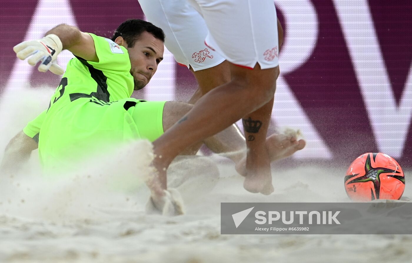 Russia Beach Soccer World Cup RFU - Switzerland