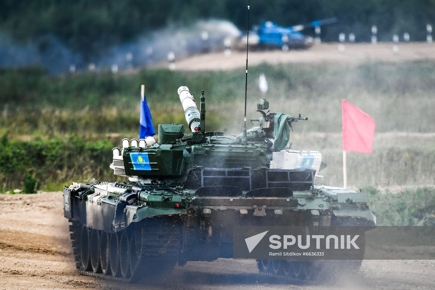 Russia Army Games Tank Biathlon