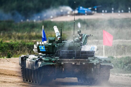 Russia Army Games Tank Biathlon