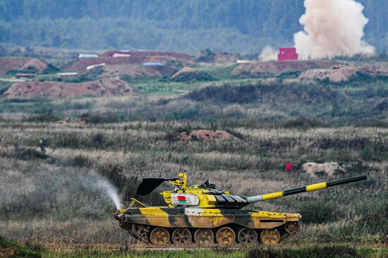 Russia Army Games Tank Biathlon