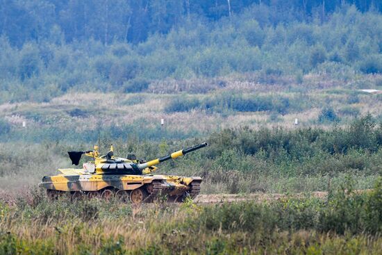 Russia Army Games Tank Biathlon