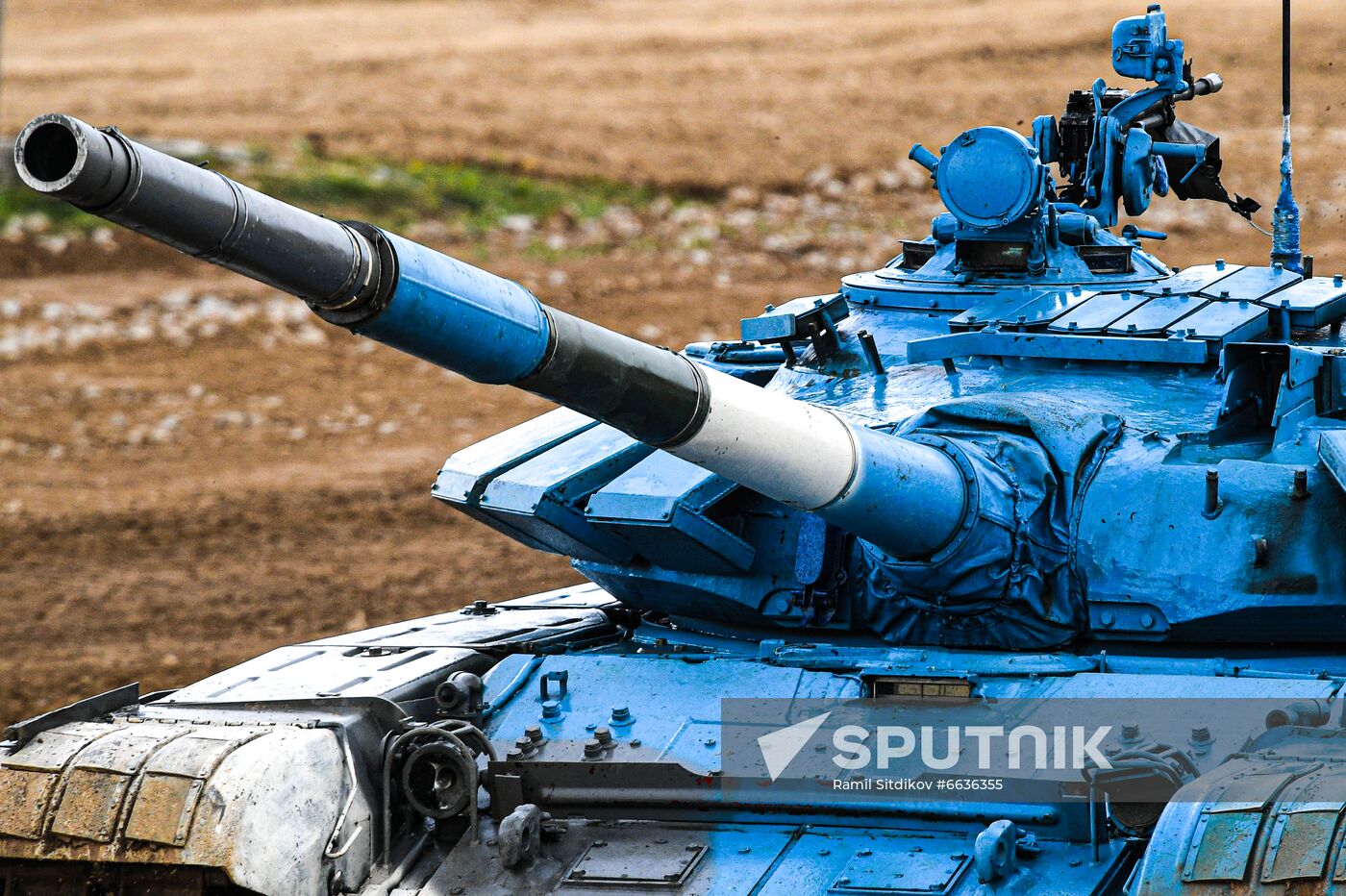 Russia Army Games Tank Biathlon