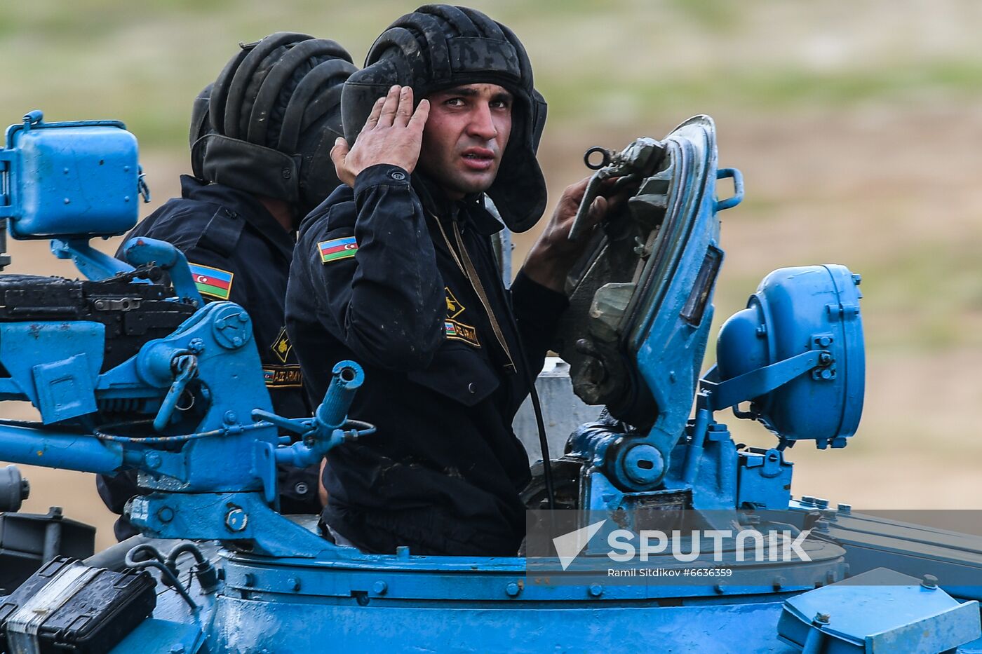 Russia Army Games Tank Biathlon