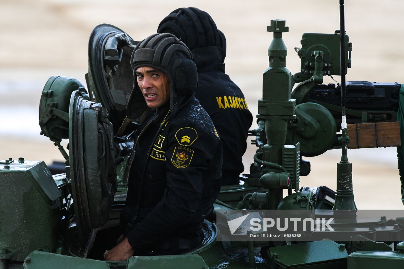 Russia Army Games Tank Biathlon