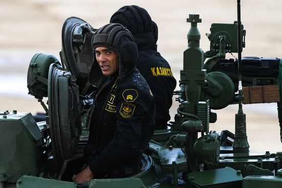 Russia Army Games Tank Biathlon