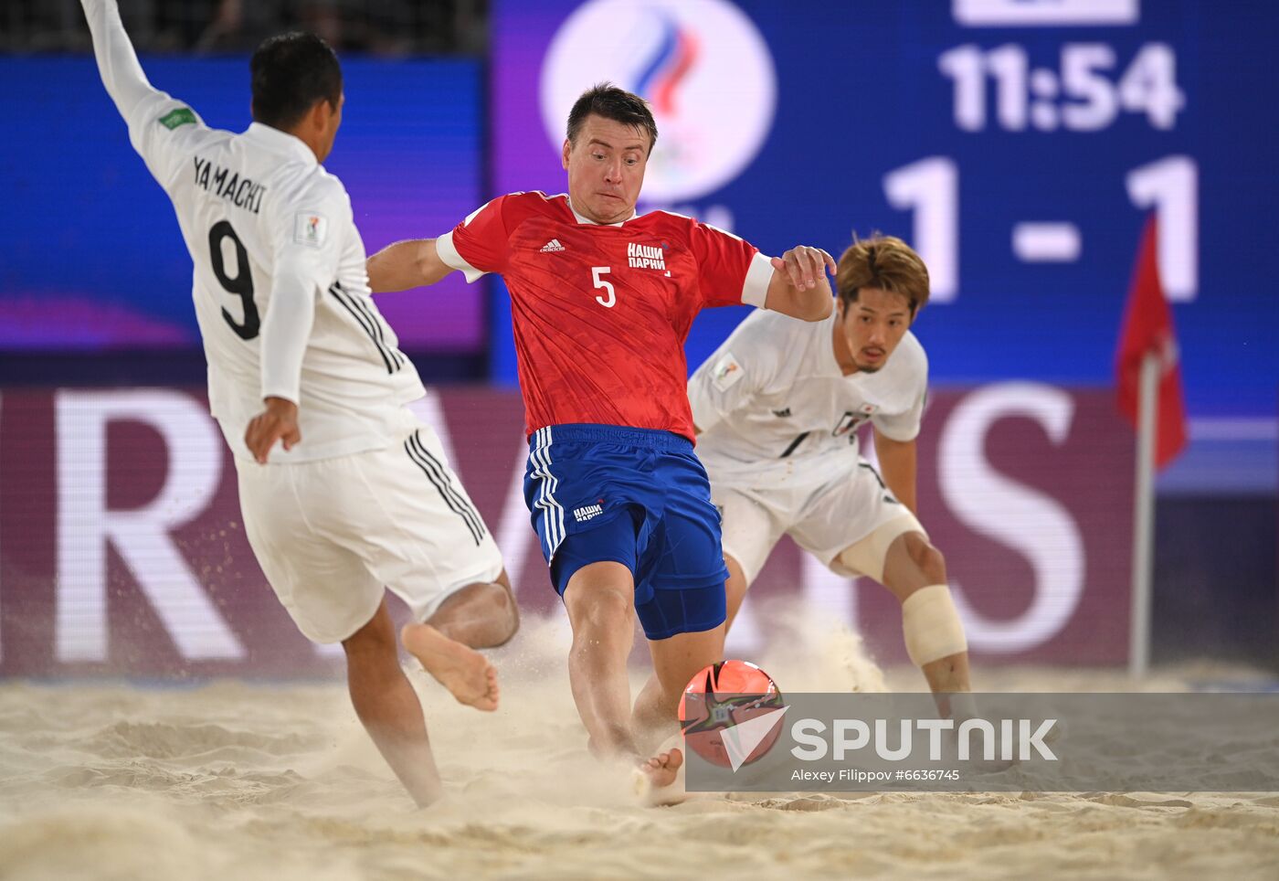 Russia Beach Soccer World Cup RFU - Japan