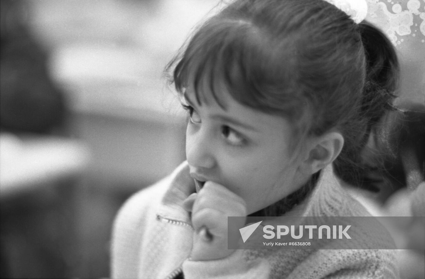 Armenian children that survived earthquake on December 7, 1988