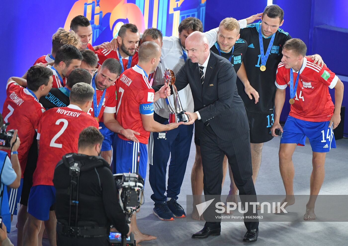 Russia Beach Soccer World Cup RFU - Japan