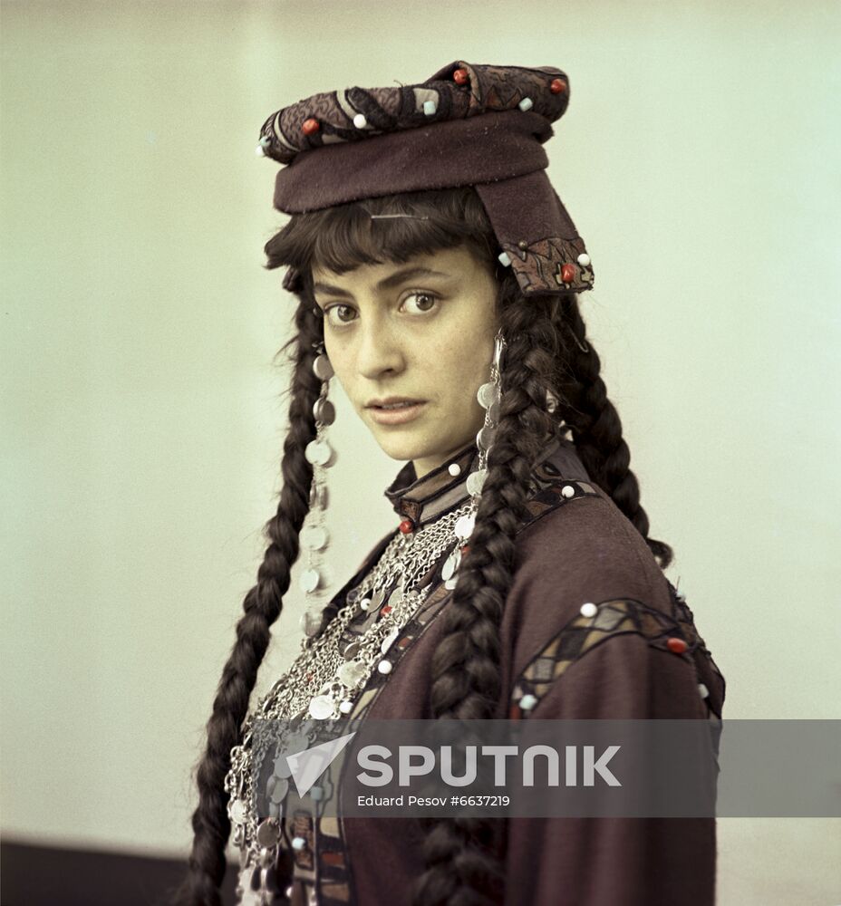Georgian dancer and actress Manana Abazadze
