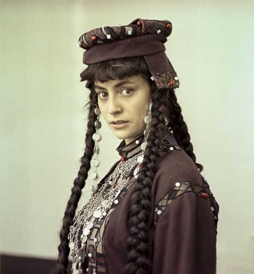Georgian dancer and actress Manana Abazadze