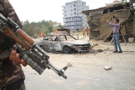 Afghanistan Airport Rocket Attack