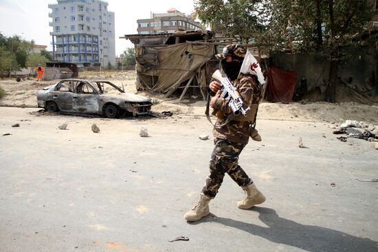 Afghanistan Airport Rocket Attack