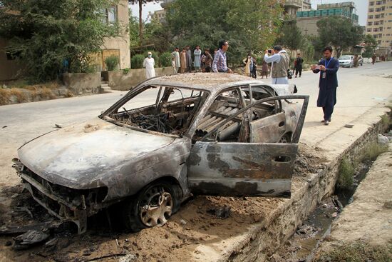 Afghanistan Airport Rocket Attack
