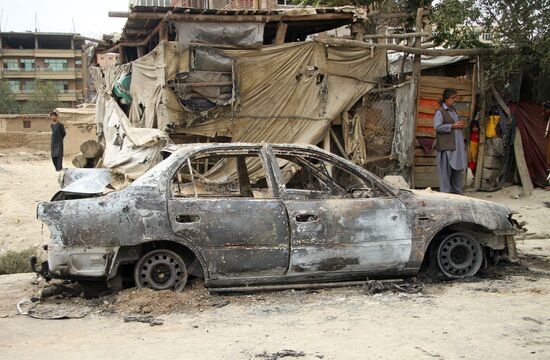 Afghanistan Airport Rocket Attack