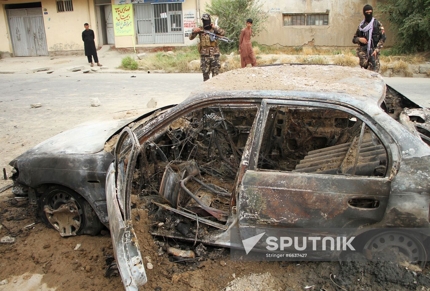 Afghanistan Airport Rocket Attack