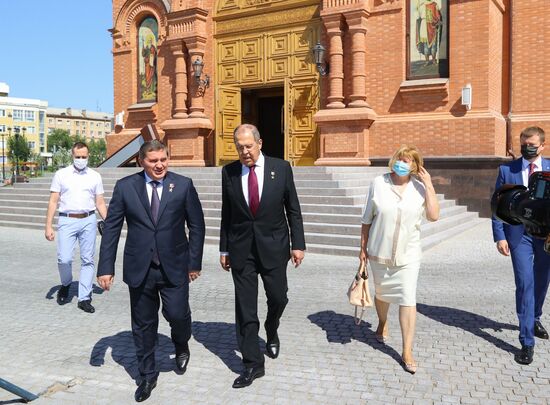 Russia WWII Standards Handing Over Ceremony