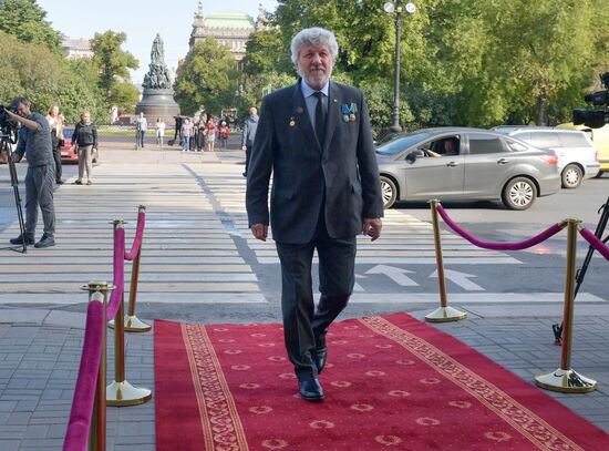 Celebrating 265th anniversary of Alexandrinsky Theater in St. Petersburg