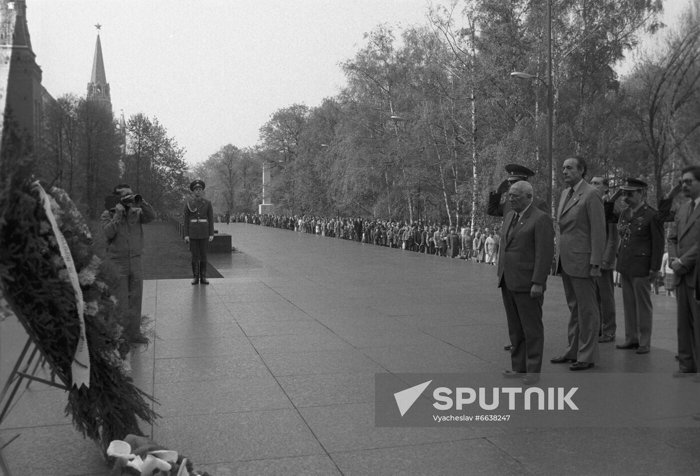 Chairman of Argentine National Congress's Chamber of Deputies Juan Carlos Pugliese visits USSR