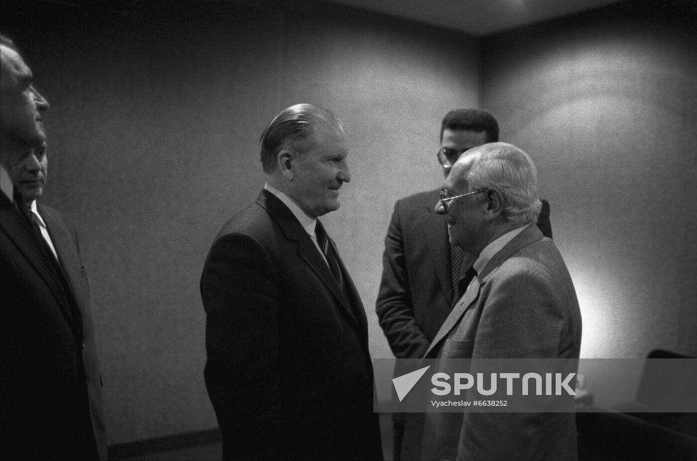 Chairman of Argentine National Congress's Chamber of Deputies Juan Carlos Pugliese visits USSR