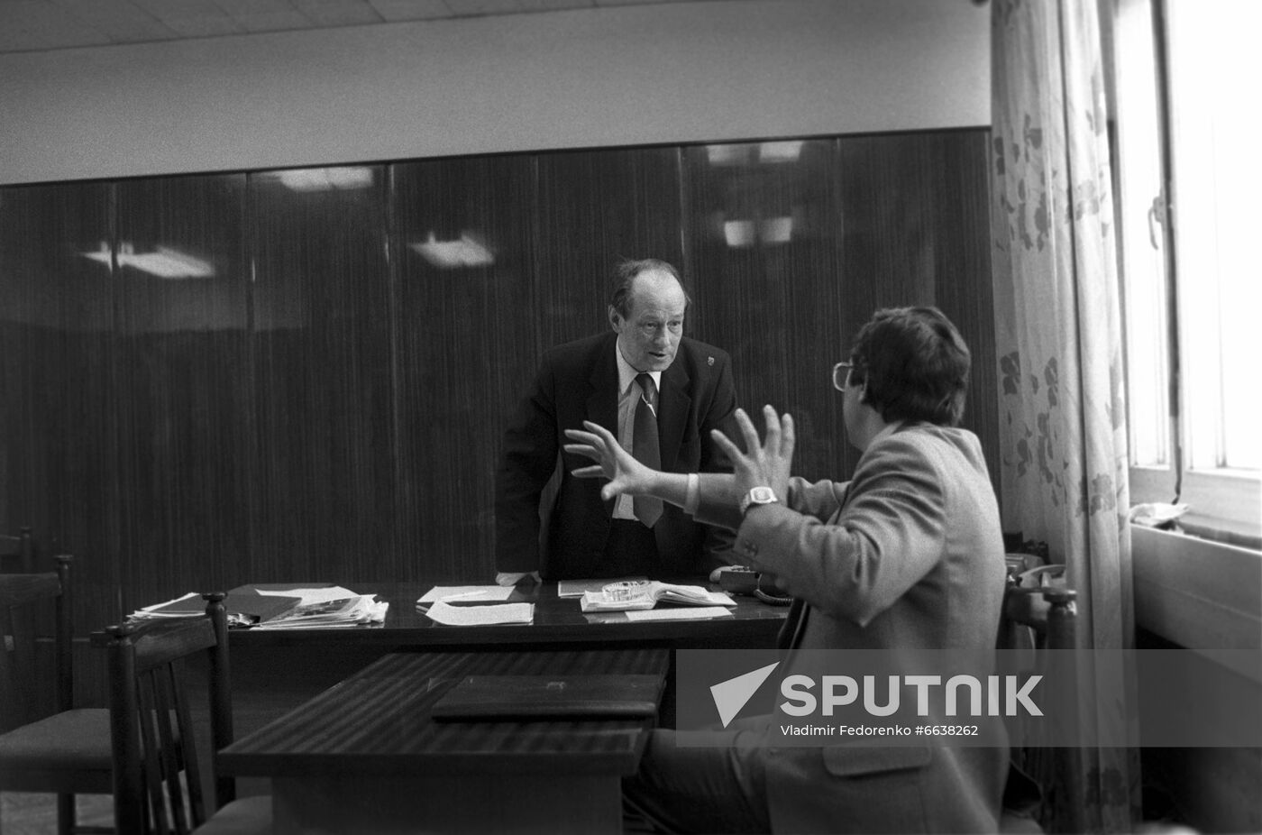 Secretary of party committee Vitaly Spesivykh
