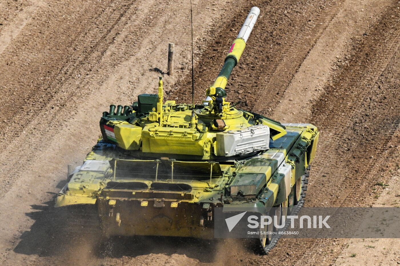 Russia Army Games Tank Biathlon