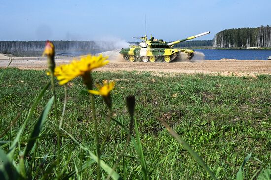 Russia Army Games Tank Biathlon