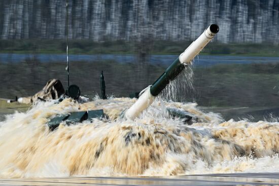 Russia Army Games Tank Biathlon