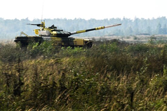 Russia Army Games Tank Biathlon