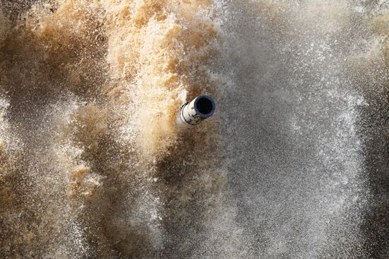 Russia Army Games Tank Biathlon