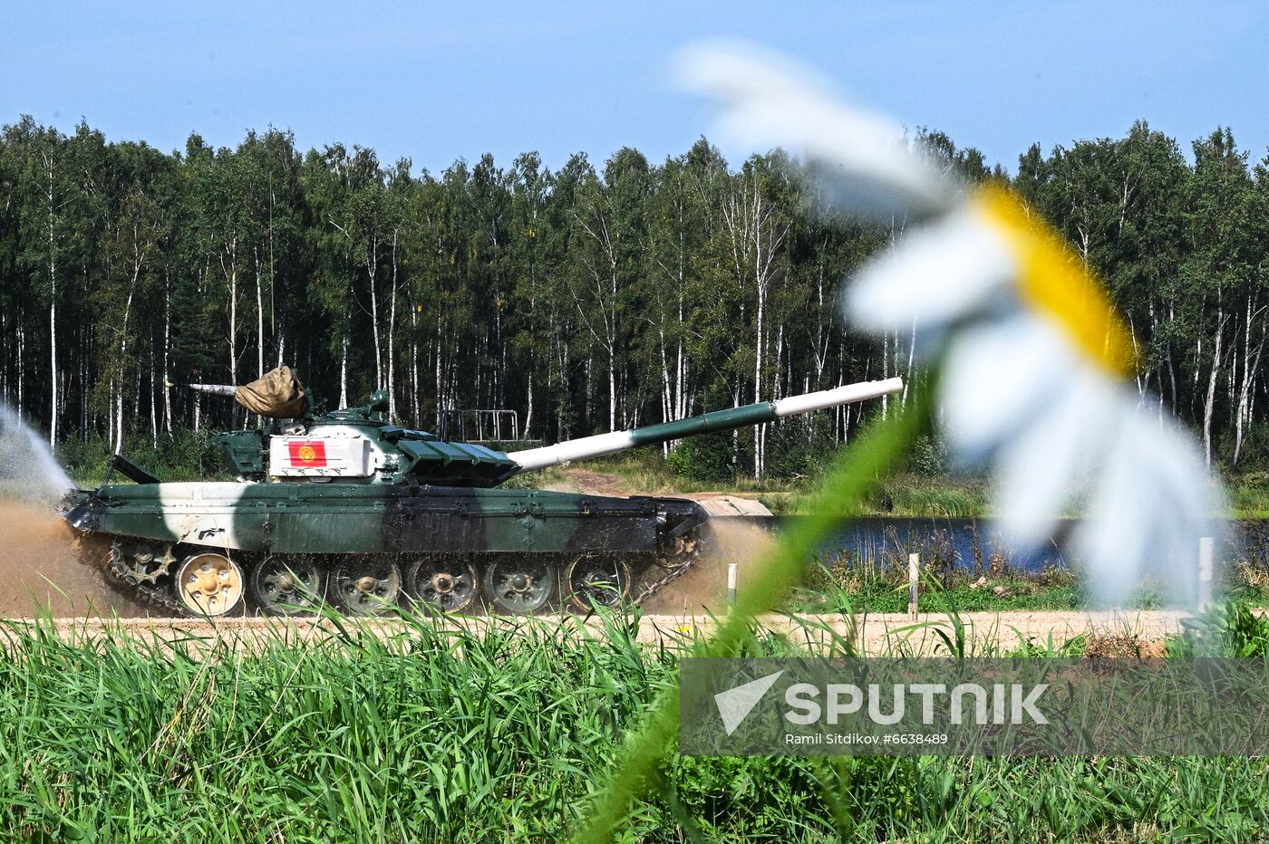 Russia Army Games Tank Biathlon