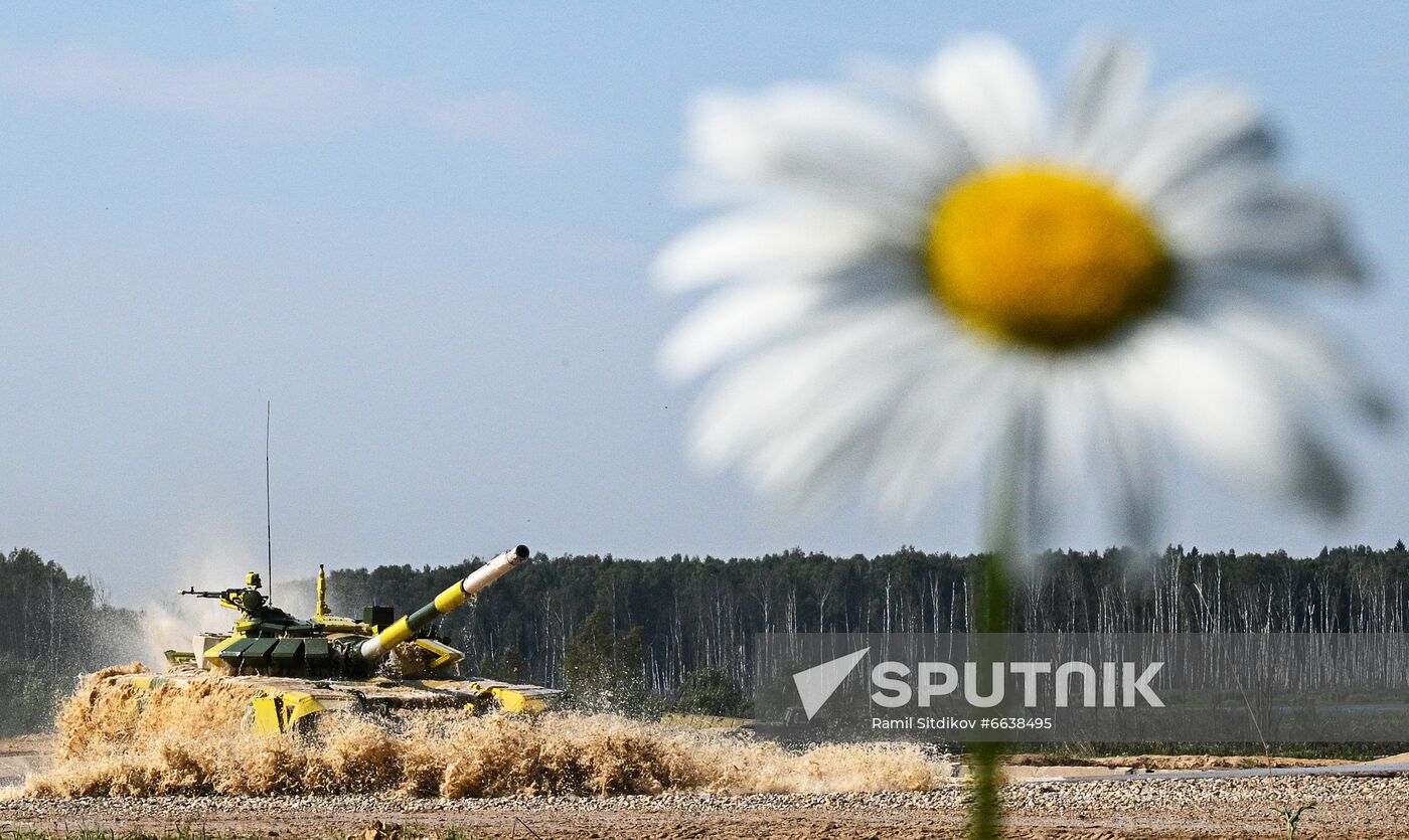 Russia Army Games Tank Biathlon