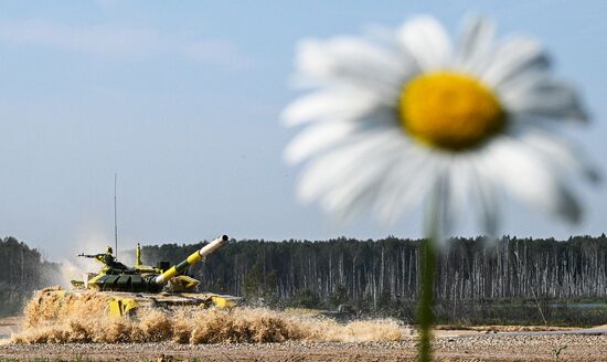 Russia Army Games Tank Biathlon