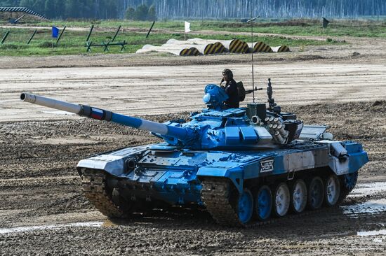 Russia Army Games Tank Biathlon