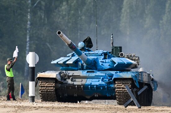 Russia Army Games Tank Biathlon