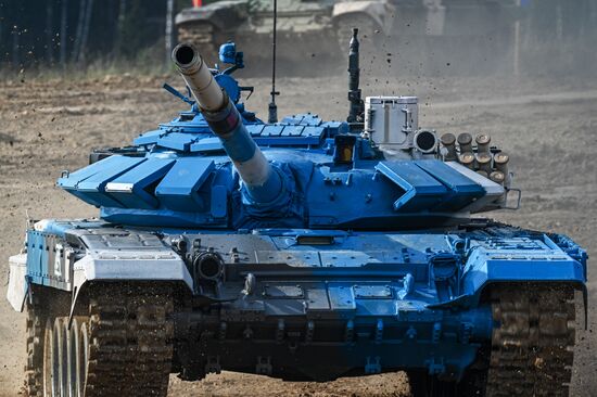 Russia Army Games Tank Biathlon