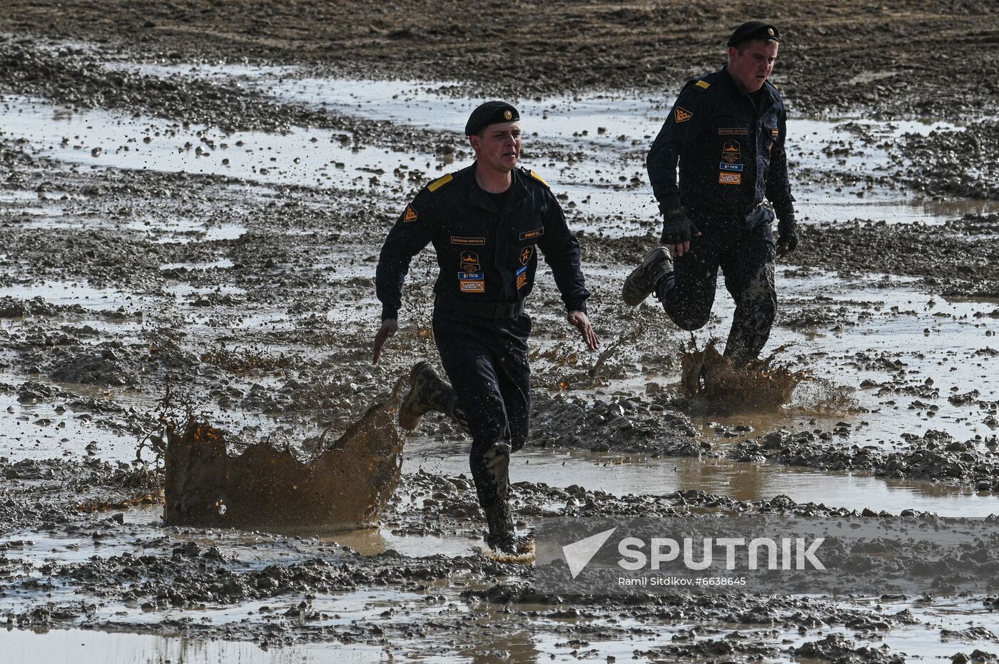 Russia Army Games Tank Biathlon